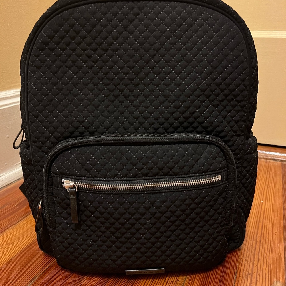 Vera Bradley “baby bag” backpack black quilted